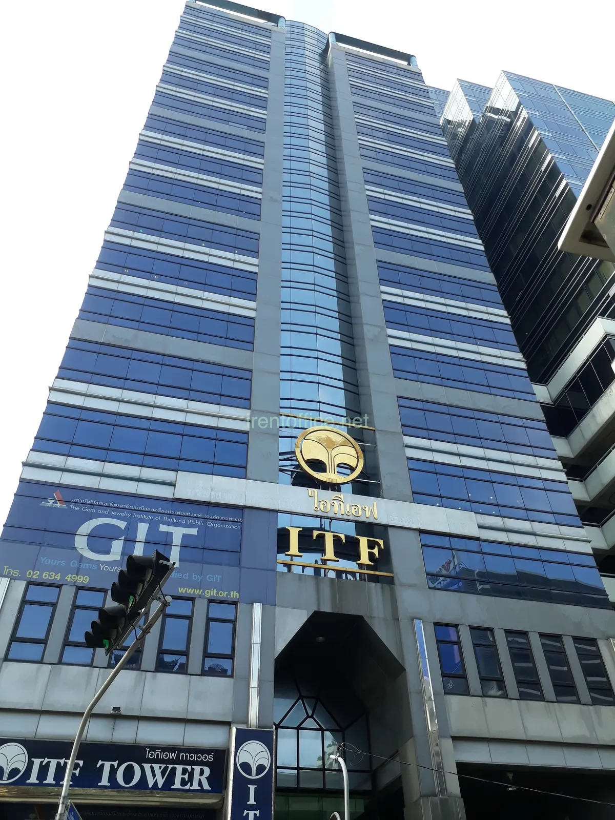 อาคารไอทีเอฟ ทาวเวอร์ ITF TOWER ออฟฟิศให้เช่าทำเลศักยภาพบนถนนสีลม ใจกลางย่านธุรกิจกรุงเทพฯ
