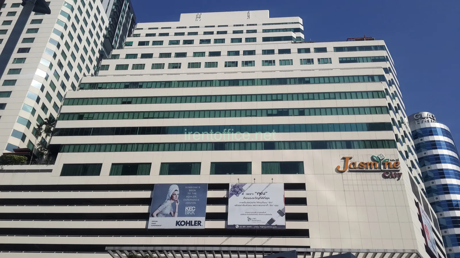 อาคารจัสมิน ซิตี้ (Jasmine City Building) ออฟฟิศให้เช่าอโศก-สุขุมวิท 23 ใกล้ BTS อโศก ทำเล CBD ครบวงจรใจกลางเมือง