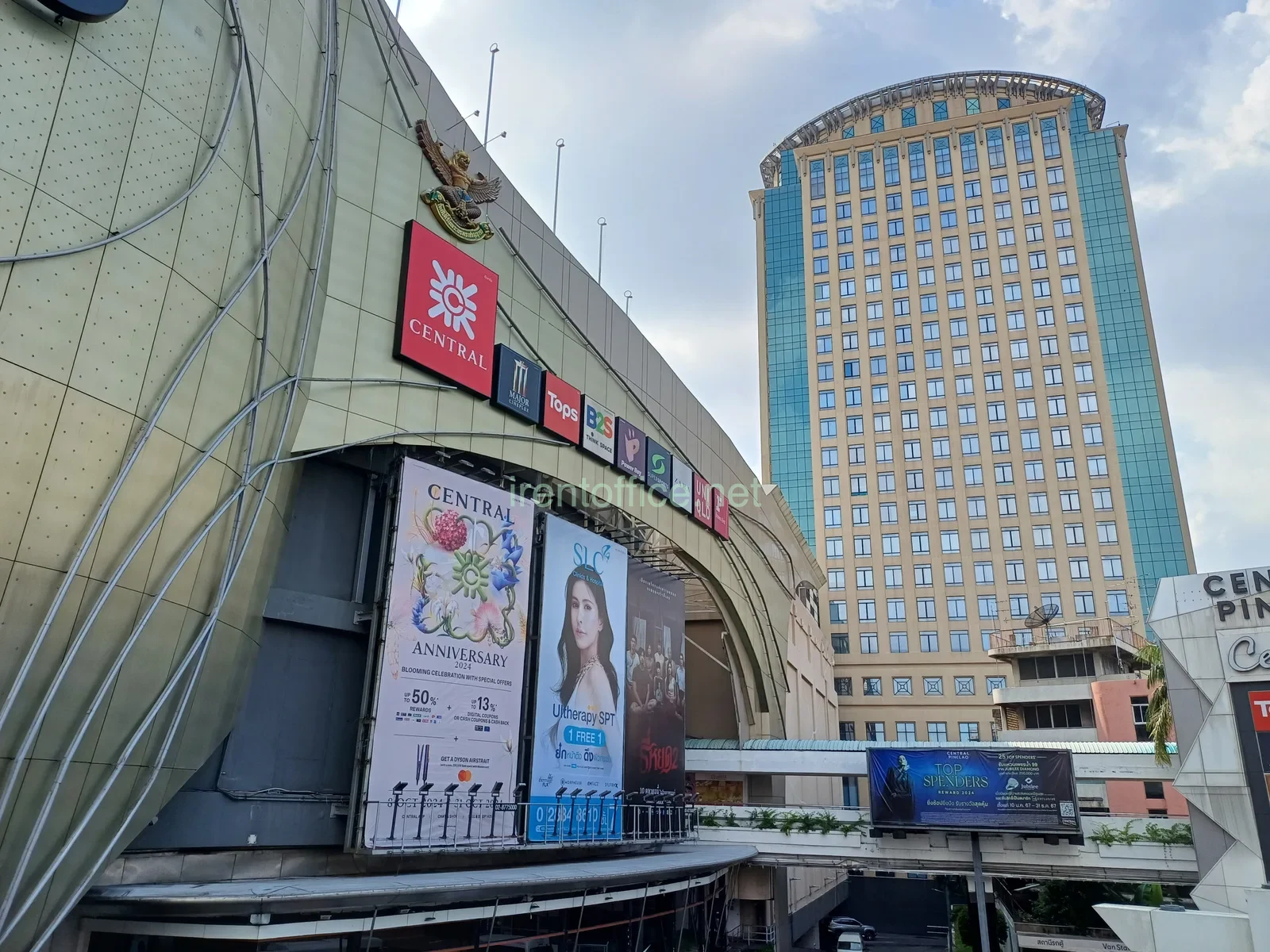 คลิกเพื่อดูรูปขนาดใหญ่ อาคาร เซ็นทรัล ปิ่นเกล้า ออฟฟิศ ทาวเวอร์ (Central Pinklao Office Tower) ออฟฟิศให้เช่าปิ่นเกล้า ทำเลธุรกิจฝั่งธนบุรีศักยภาพสูง