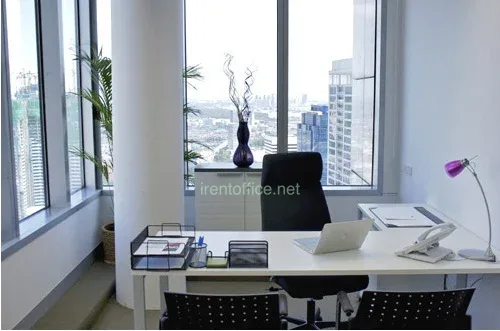 ออฟฟิศตกแต่งแล้ว Exchange Tower